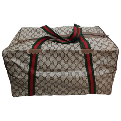 gucci travel bag 60s|borsone gucci outlet.